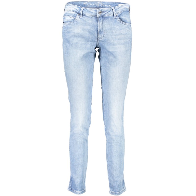 GUESS JEANS JEANS DENIM DONNA AZZURRO