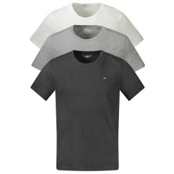 TOMMY HILFIGER T-SHIRT MANICHE CORTE UOMO GRIGIO