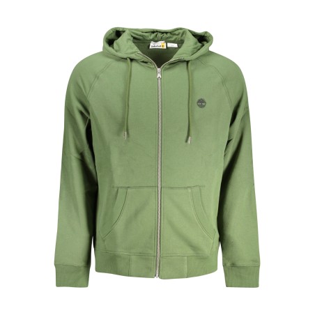 TIMBERLAND FELPA CON ZIP UOMO VERDE