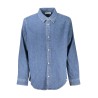 CALVIN KLEIN CAMICIA MANICHE LUNGHE UOMO BLU