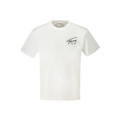 TOMMY HILFIGER T-SHIRT MANICHE CORTE UOMO BIANCO