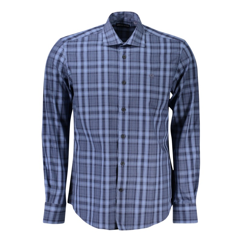 NORTH SAILS CAMICIA MANICHE LUNGHE UOMO AZZURRO