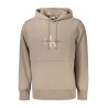 CALVIN KLEIN FELPA SENZA ZIP UOMO BEIGE