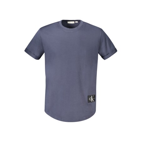 CALVIN KLEIN T-SHIRT MANICHE CORTE UOMO BLU