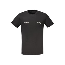 CALVIN KLEIN T-SHIRT MANICHE CORTE UOMO NERO