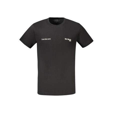 CALVIN KLEIN T-SHIRT MANICHE CORTE UOMO NERO