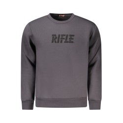 RIFLE FELPA SENZA ZIP UOMO GRIGIO