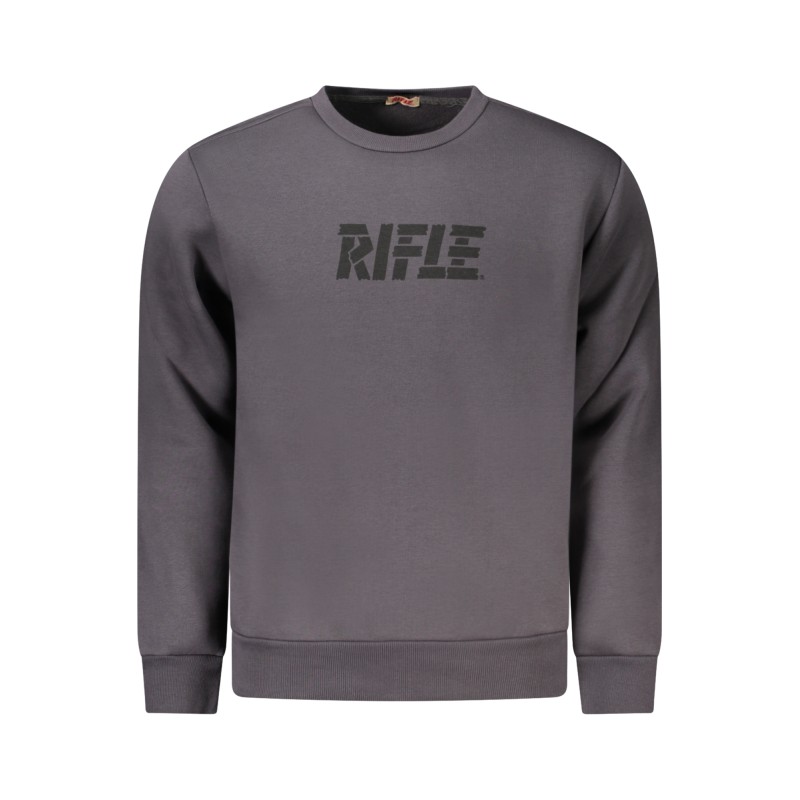 RIFLE FELPA SENZA ZIP UOMO GRIGIO