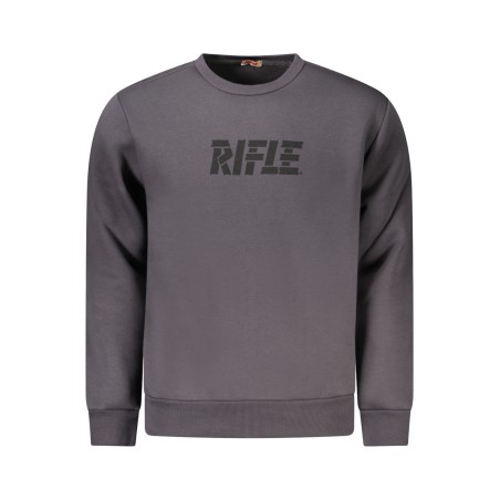 RIFLE FELPA SENZA ZIP UOMO GRIGIO