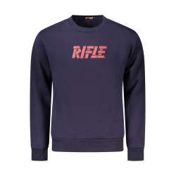 RIFLE FELPA SENZA ZIP UOMO BLU