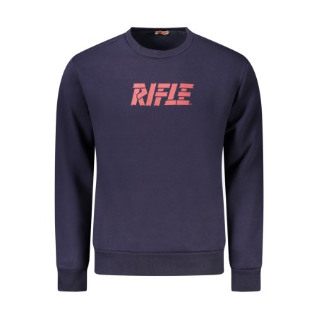 RIFLE FELPA SENZA ZIP UOMO BLU