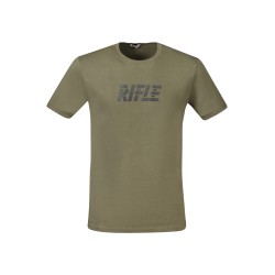 RIFLE T-SHIRT MANICHE CORTE UOMO VERDE