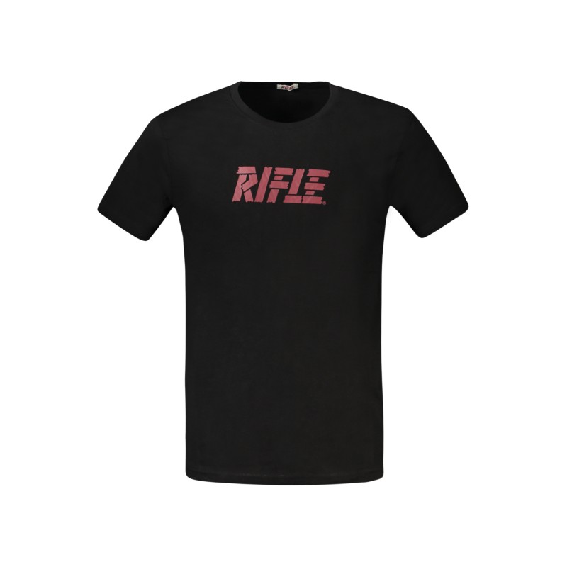 RIFLE T-SHIRT MANICHE CORTE UOMO NERO