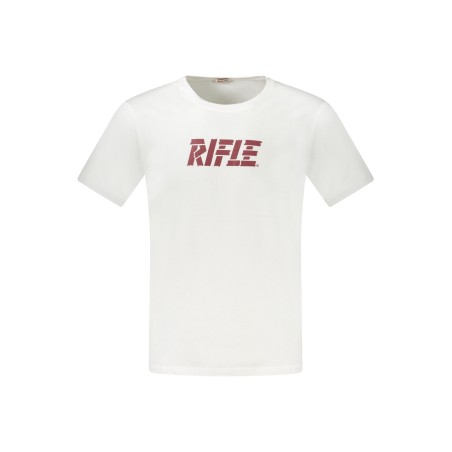 RIFLE T-SHIRT MANICHE CORTE UOMO BIANCO