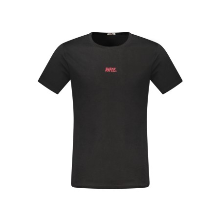 RIFLE T-SHIRT MANICHE CORTE UOMO NERO