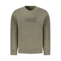 RIFLE FELPA SENZA ZIP UOMO VERDE