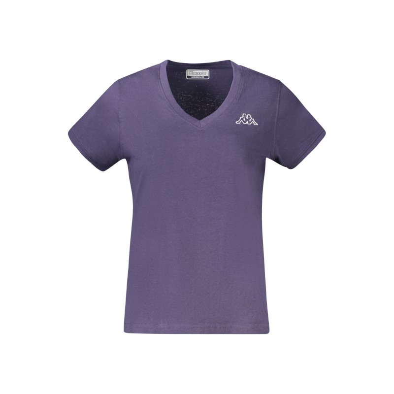 KAPPA T-SHIRT MANICHE CORTE DONNA BLU