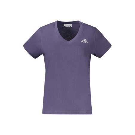 KAPPA T-SHIRT MANICHE CORTE DONNA BLU