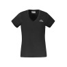 KAPPA T-SHIRT MANICHE CORTE DONNA NERO