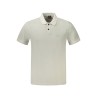 HUGO BOSS POLO MANICHE CORTE UOMO GRIGIO