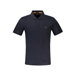 HUGO BOSS POLO MANICHE CORTE UOMO BLU