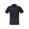 HUGO BOSS POLO MANICHE CORTE UOMO BLU