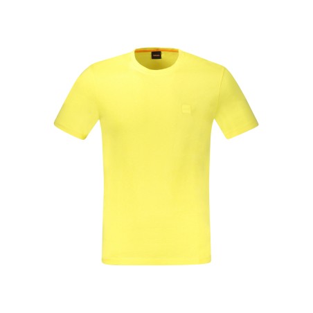 HUGO BOSS T-SHIRT MANICHE CORTE UOMO GIALLO