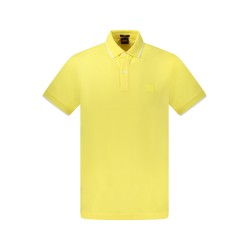 HUGO BOSS POLO MANICHE CORTE UOMO GIALLO