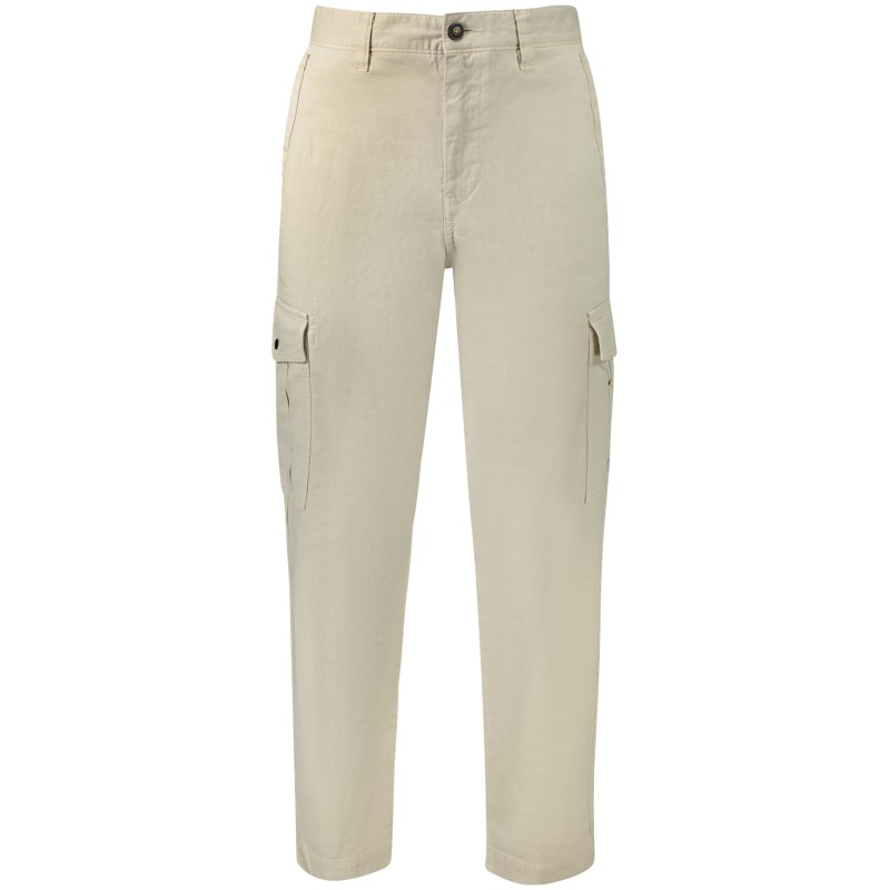 HUGO BOSS PANTALONE UOMO BEIGE