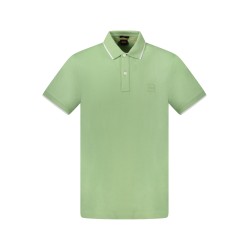 HUGO BOSS POLO MANICHE CORTE UOMO VERDE