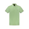 HUGO BOSS POLO MANICHE CORTE UOMO VERDE