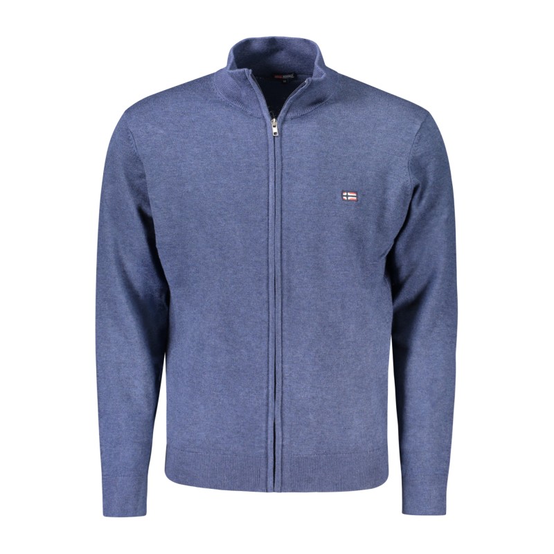 NORWAY 1963 CARDIGAN UOMO BLU