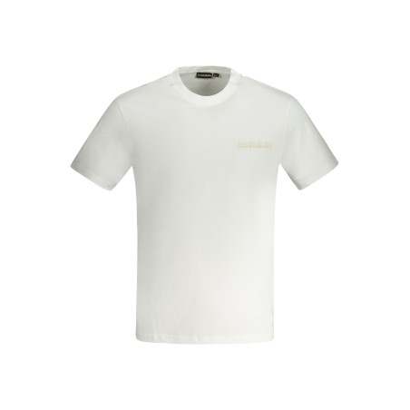 NAPAPIJRI T-SHIRT MANICHE CORTE UOMO BIANCO