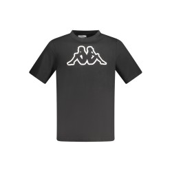 KAPPA T-SHIRT MANICHE CORTE UOMO NERO