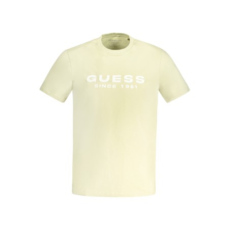 GUESS JEANS T-SHIRT MANICHE CORTE UOMO VERDE