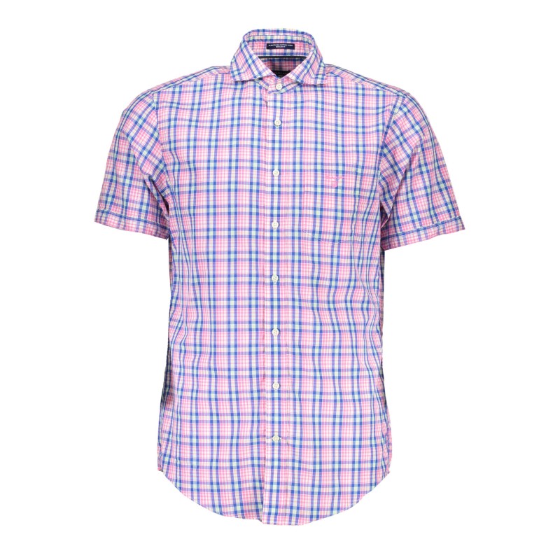 GANT CAMICIA MANICHE CORTE UOMO ROSA