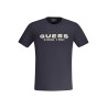 GUESS JEANS T-SHIRT MANICHE CORTE UOMO BLU