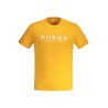 GUESS JEANS T-SHIRT MANICHE CORTE UOMO ARANCIO