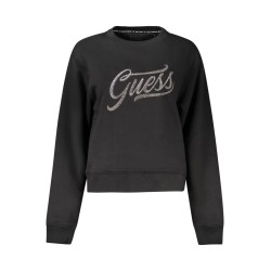 GUESS JEANS FELPA SENZA ZIP DONNA NERO