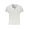 GUESS JEANS T-SHIRT MANICHE CORTE DONNA BIANCO