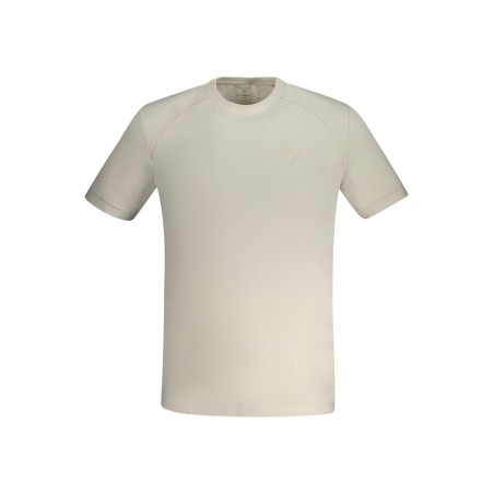 GUESS JEANS T-SHIRT MANICHE CORTE UOMO BEIGE