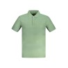 GUESS JEANS POLO MANICHE CORTE UOMO VERDE