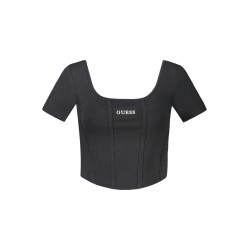 GUESS JEANS TOP DONNA NERO