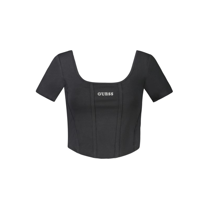 GUESS JEANS TOP DONNA NERO