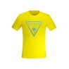 GUESS JEANS T-SHIRT MANICHE CORTE UOMO GIALLO