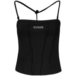 GUESS JEANS TOP DONNA NERO