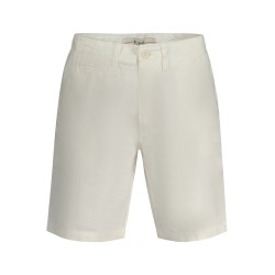 GUESS JEANS PANTALONE BERMUDA UOMO BIANCO