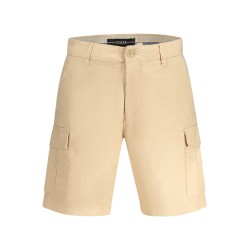 GUESS JEANS PANTALONE BERMUDA UOMO BEIGE