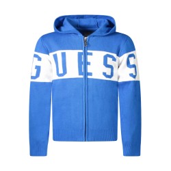 GUESS JEANS CARDIGAN BAMBINO BLU