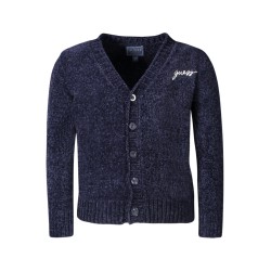 GUESS JEANS CARDIGAN BAMBINO BLU